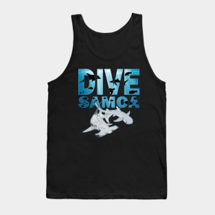 Hammerhead and Whitetip Reef Shark Dive Samoa Tank Top